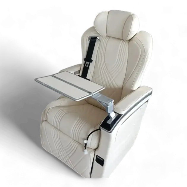 Автосиденье капитанское со столиком 307-1 белое